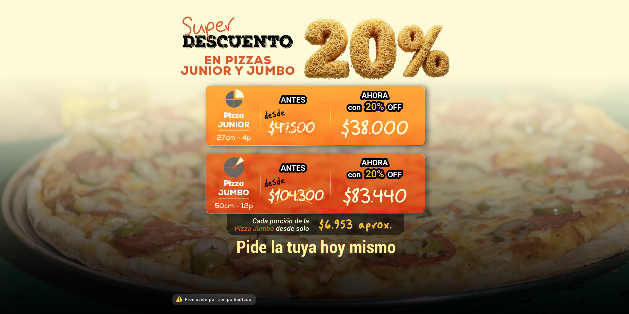 Pizza Factory - Cual es tu sabor preferido